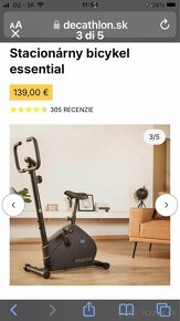 Stacionárny bicykel Decathlon Essential - 3