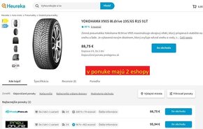 Zimné pneumatiky 195/65 R15 pár 03 - 3