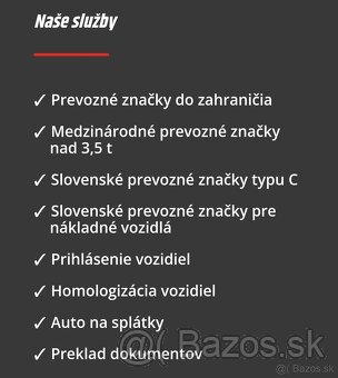 PREVOZNÉ ZNAČKY “C” ✅2025✅| Prevozky.sk - 3