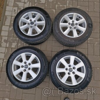 Alu disk 5x108 6 1/2J x15 ET 40+zimné pneu Ford - 3