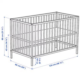 Detská postielka IKEA - 3