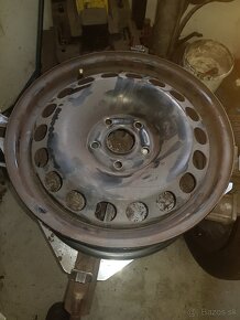 Predám plech. disky 5x112 /16  VW grup. - 3