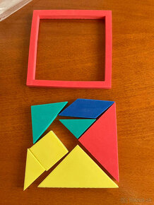 nové puzzle tangram penové - 3