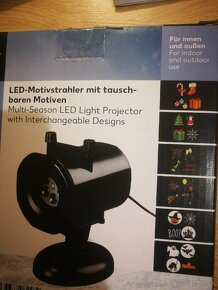 vianocny led projektor - 3