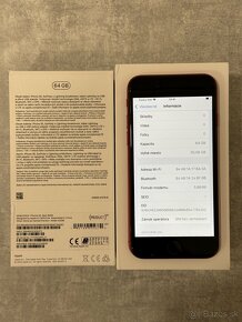 Apple IPhone SE(2020) 64GB RED, 100% zdravie, výborný stav - 3