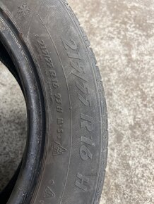 Predám 2 kusy pneumatík Matador sibir snow 215/55R16 - 3