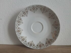 porcelánové tanieriky Made in Czechoslovakia podšálky - 3