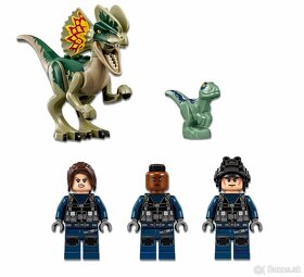 Lego Jurassic World 75931 Útok Dilophosaura na strážne stano - 3