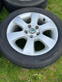 ✅5x112 škoda disky R16 ( original)✅ - 3