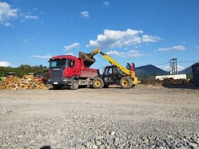 Preprava sypkých materiálov Tatra 815, Scania , autodoprava - 3