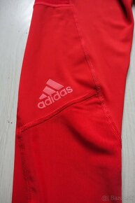 Adidas červené legíny športové dámske - 3