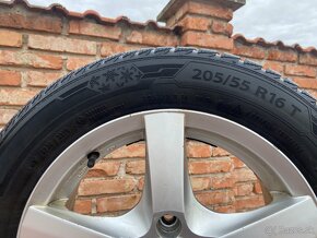 Disky 5x112 so zimnými pneu 205/55 R16 - 3