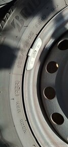 Letne pneu 195/60R15 na plechovych diskoch - 3