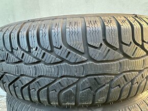 Plechové disky +Zimne pneu Kleber 185/65 R15 4x108 R15 - 3