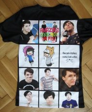 Tričko s Dan Howell And Phil Lester YouTube - 3