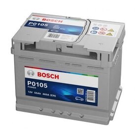 Nová autobatéria BOSCH Power 55 Ah, 460 A, 12 V, záruka. - 3