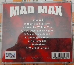 CD MAD MAX - MAD MAX 1982 FIRST PRESS FRANCE - 3