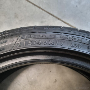 Letné pneumatiky 215/40 R17 DUNLOP DOT4518 - 3