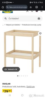 Prebaľovací pult IKEA - 3