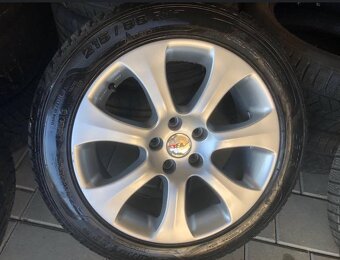 Alu disky5x112 Skoda Superb 3 VW Passat B7 215 55 R17 zimné - 3