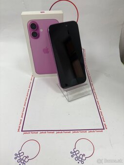 Apple iPhone 16 128GB Pink-Batéria 100% - 3