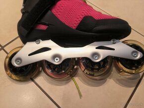 Kolieskové korčule dámske Rollerblade Spark 84 W Red - 3