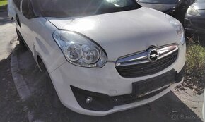 OPEL COMBO 2017 predám DVERE, NÁRAZNÍK MOTOR 1.6 CDTI 940C10 - 3