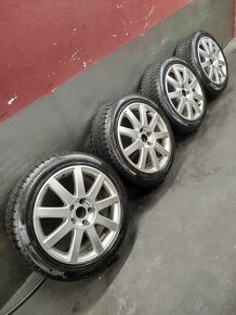 Predám elektróny Audi 5x112 R17 225/45 R17 7mm - 3