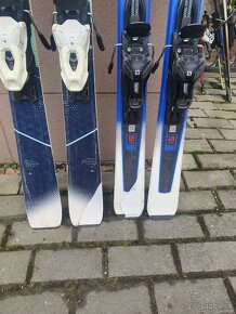 Predam lyze 140-151 cm,Salomon,Atomic,dizajnove vady - 3