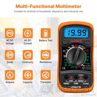 Digitálny multimeter ULTRICS - 3