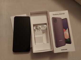 Predám úplne nový Samsung A 22  5G/128GB - 3