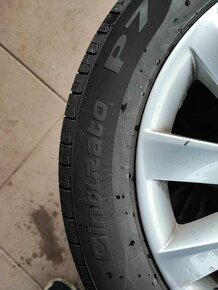 Predám letnú sadu pneu Pirelli Cinturato P7 215/55 R17 94W - 3