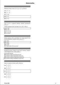 SCIO Matematika 18-testov MAT - 3