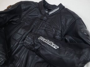 Probiker PRX Black pánska kožená moto kombinéza 2XL 56 - 3