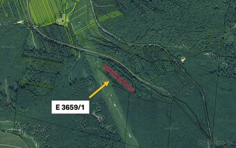 Jablonica – 2.596 m2 LESOV – NA PREDAJ - 3