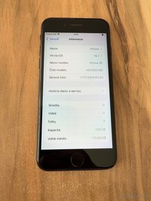 Predám Apple iPhone SE 2020 128GB Black malé Známky - 3