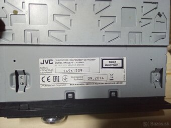 Predám autorádio Usb JVC KD-R452 - 3