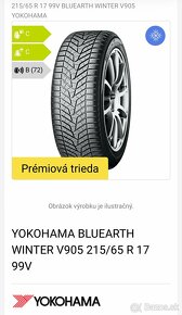 215/65 R17 99V zimné YOKOHAMA - 3