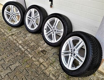 5X112 R20 ORIGINAL AUDI-ZIMNA SADA-255/45 R20 MICHELIN - 3