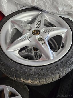 4x100 R15 pneu 195/45R15 letné - 3