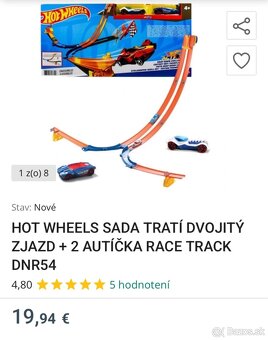 Hot wheels draha GIGA slučka - 3