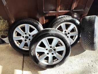 Predám elekt+pneu5x120 205/55R16 zimne - 3