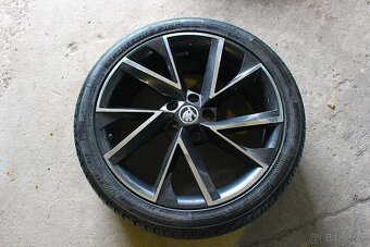 19"--ORIGINAL---ŠKODA--SUPER---VEGA---5x112 R19--LETNA SADA - 3