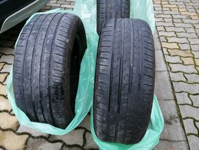 Predám letne pneumatiky BMW 245/55R17 4ks - 3