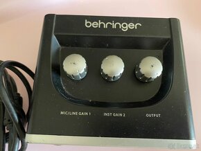 Zvukova karta behringer 35€ - 3