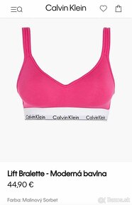 Športová podprsenka / bralet Calvin Klein veľ. M - 3