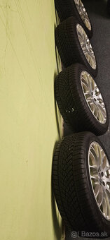 Alu.Platin 5x112 R19+pneu Goodyear 245/45r19 zimné - 3