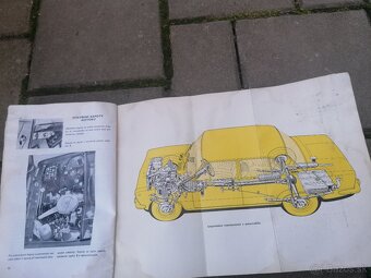 Predám kniha Návod na obsluhu Polski Fiat 125 P, Kombi - 3