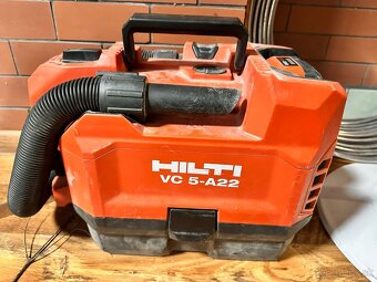 Hilti svetlo, vysávač - 3