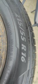 215/55 R16 Matador zánovné letné pneumatiky - pár - 3
